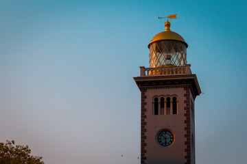 Lighthouse view in the evening