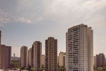 Fototapeta na wymiar Vista Panoramica de São Paulo
