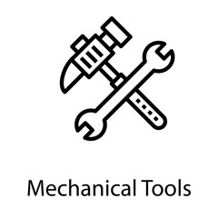  Mechanical Tools Vector