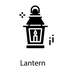  Lantern Solid Vector 