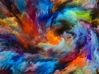 Rolgordijnen Mix van kleuren Snelheid van achtergrond