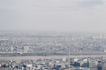 tokyo drone shot