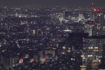 Fototapeta na wymiar tokyo nights