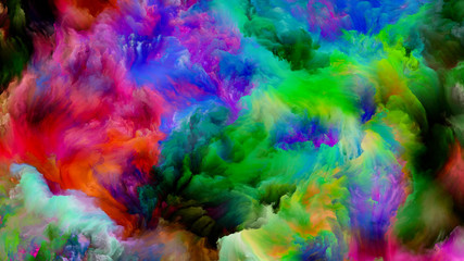 Obraz na płótnie Canvas Computing Virtual Color