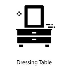  Dressing Table Vector 