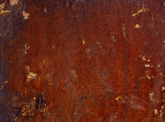  rusty surface. grunge metal background with scratches