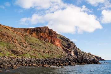 madeira - ocean and mountains 