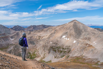 Obraz premium Handstands and Hiking In Colorado