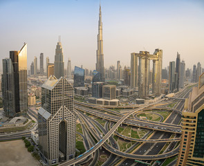 Sunset un Dubai