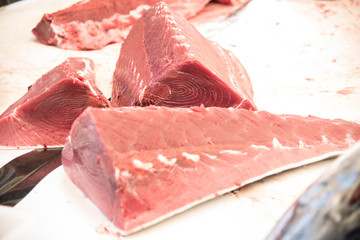 red tuna artisan cut, Aguilas, Spain