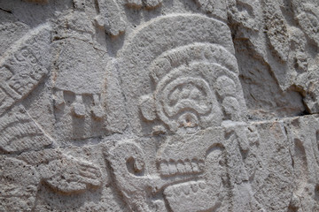 Stone Close Up Chichen Itza, Mexico