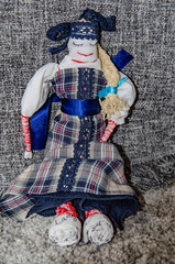 Doll form slavic culture. Hand made. Russian amulet.
