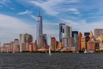 View of south Manhattan from Hudson River