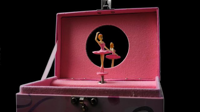 The music casket with the dancing ballerina. Alpha channel included. Png+alpha. You can insert your mirror with your reflection or your photo, picture. You can also insert your background.