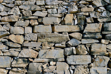 Brick and stone walls