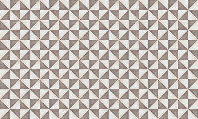Abstract grunge seamless tile pattern. Repeating geometric background. Brown, tan, grey, neutral...