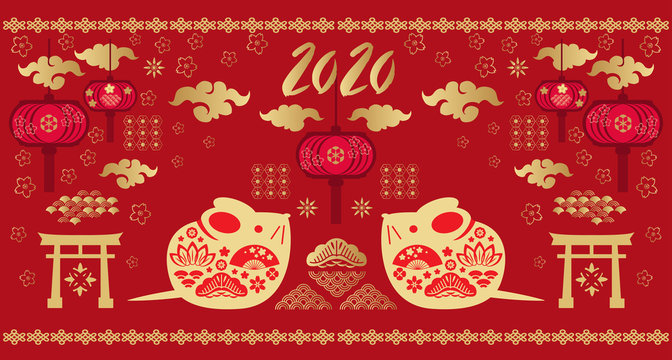 2020 Chinese new year banner 90