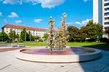 Obraz premium Pirnaischer Platz, Stadtzentrum - Stadt Dresden, Sachsen