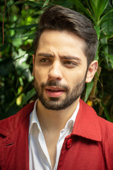 Fototapeta premium Young handsome man