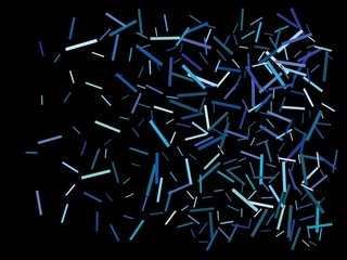 Colorful inspiring festive confetti.