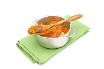 Beef Soup High Angle