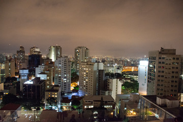 Fototapeta na wymiar Avenida Paulista - Sao Paulo - Brazil