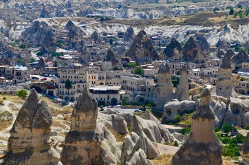 Obraz premium Goreme, Urgup, spectacular Cappadocia