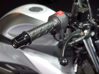 オートバイのハンドル