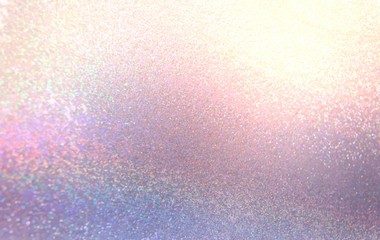 Shimmer abstract pattern. Brilliance glitter blurred texture. Yellow pink lilac gradient background. 