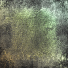 Shiny Green Grunge Dirty Vintage Canvas Old Paper Textured Background