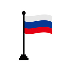 Russian flags icon vector design symbol