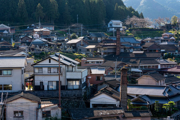 Fototapeta premium [長崎県]波佐見町中尾郷の風景