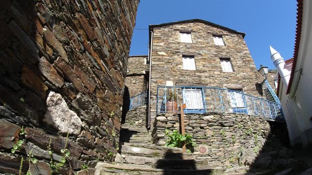 historical stone village Piod&atilde;o Portugal 4k