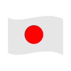 Japan flags icon vector design symbol