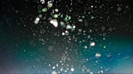 bokeh background colorful