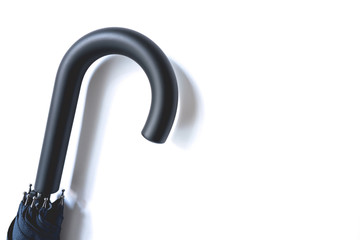 雨傘の持ち手ハンドル 横