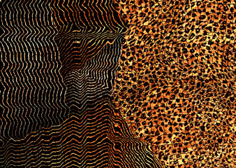 leopard skin and fur background