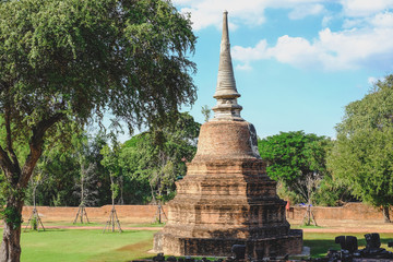 Ratchaburana temple, located in Ayutthaya historical area, Ayutthaya, Thailand