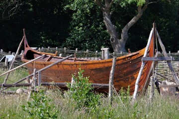 viking ship, ship building, seafarer