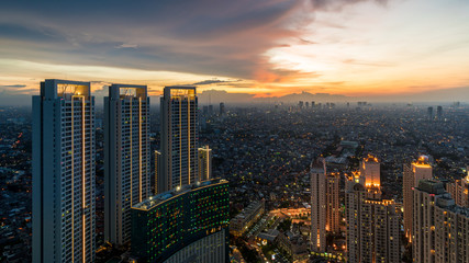 Obraz premium Jakarta CityScape