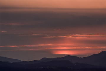 Sunrises and sunsets of Russia