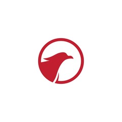 Falcon Eagle Bird Logo Template