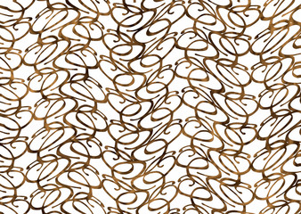 Fototapeta premium old antique 3d golden geometric pattern