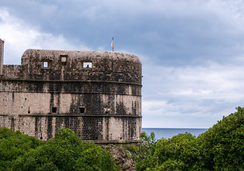 Dubrovnik Old Town on the Adriatic Coast, Croatia