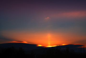 Sunrises and sunsets of Russia