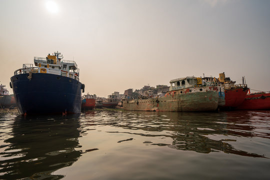 Sadarghat In Dhaka, Bangladesh