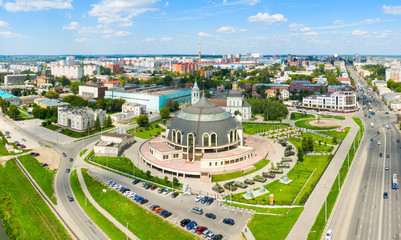 The Museum of weapons in Tula. The design of the building in the form of a helmet