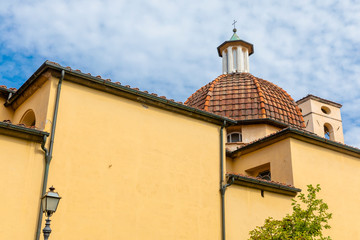 One of many churches of Lucca, Italy.