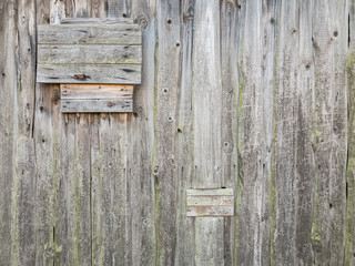 old rough gray wooden wall. grunge wood plank texture background 