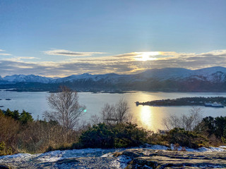 Alöesund in Norwegen November